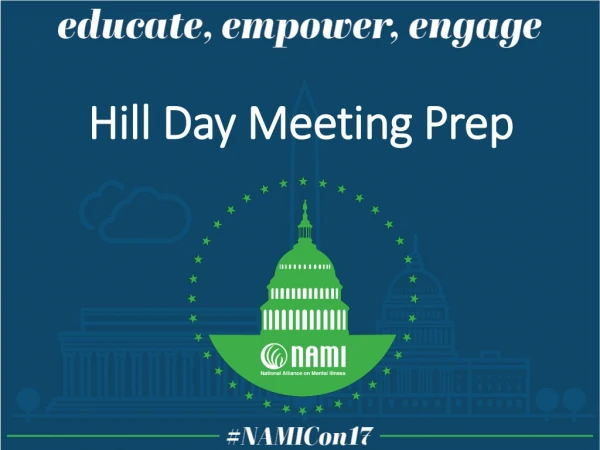 Hill Day Meeting Prep