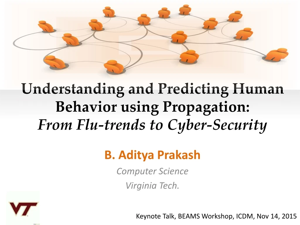 understanding and predicting human behavior using propagation from flu trends to cyber security