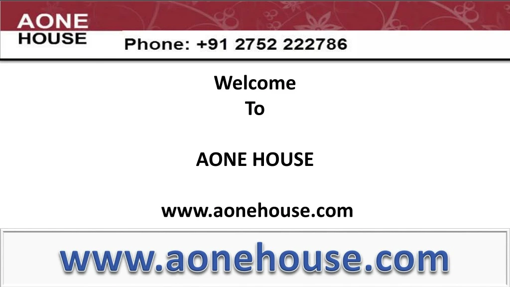 www aonehouse com