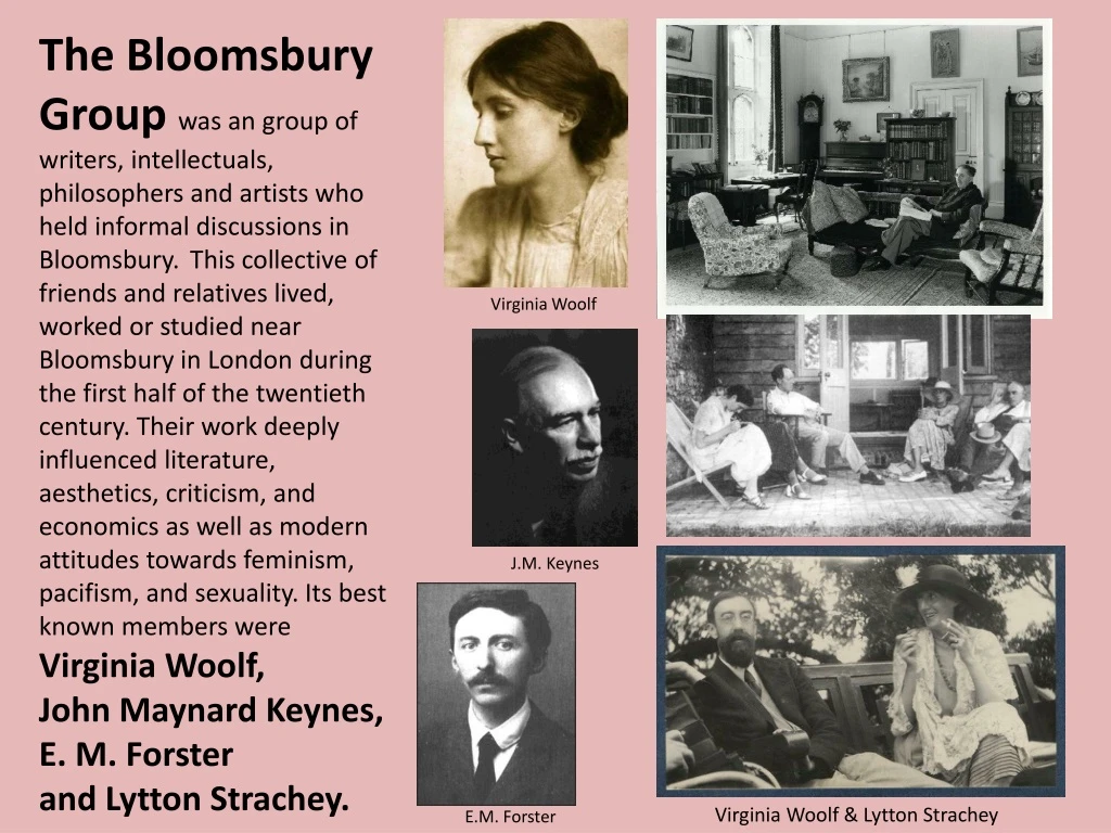 the bloomsbury group was an group of writers