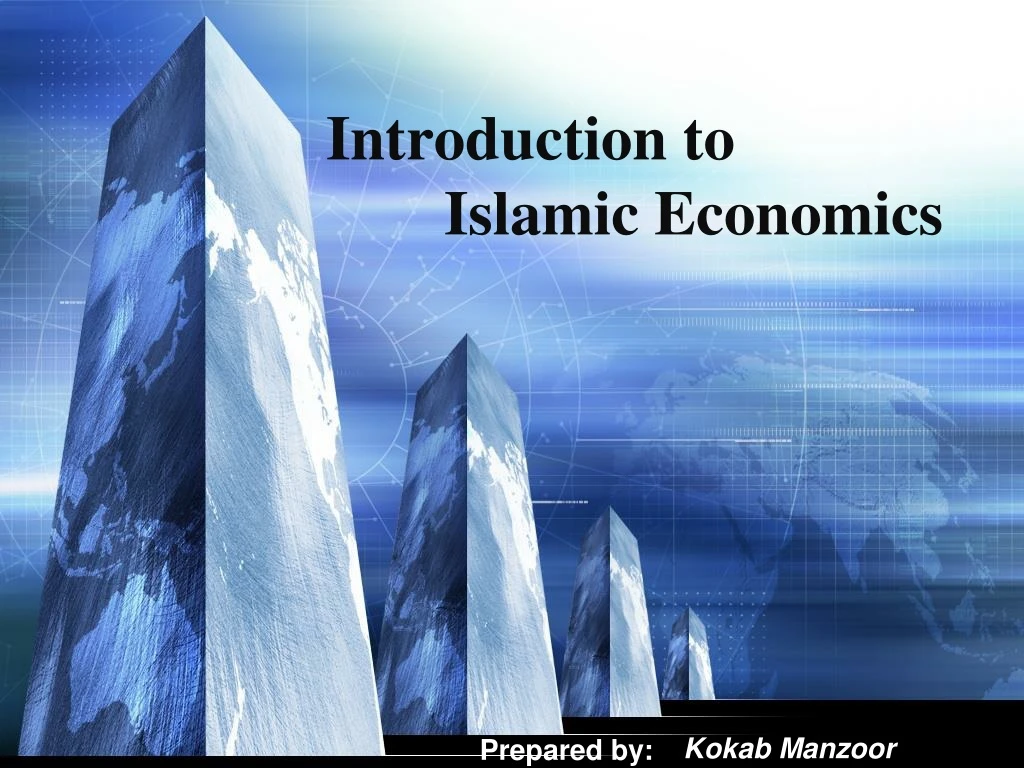 introduction to islamic economics