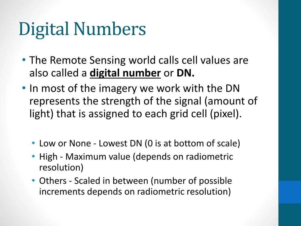 digital numbers