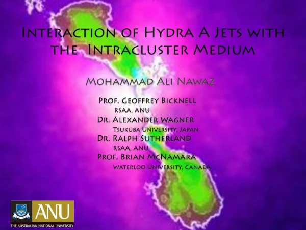 Interaction of Hydra A Jets with the Intracluster Medium