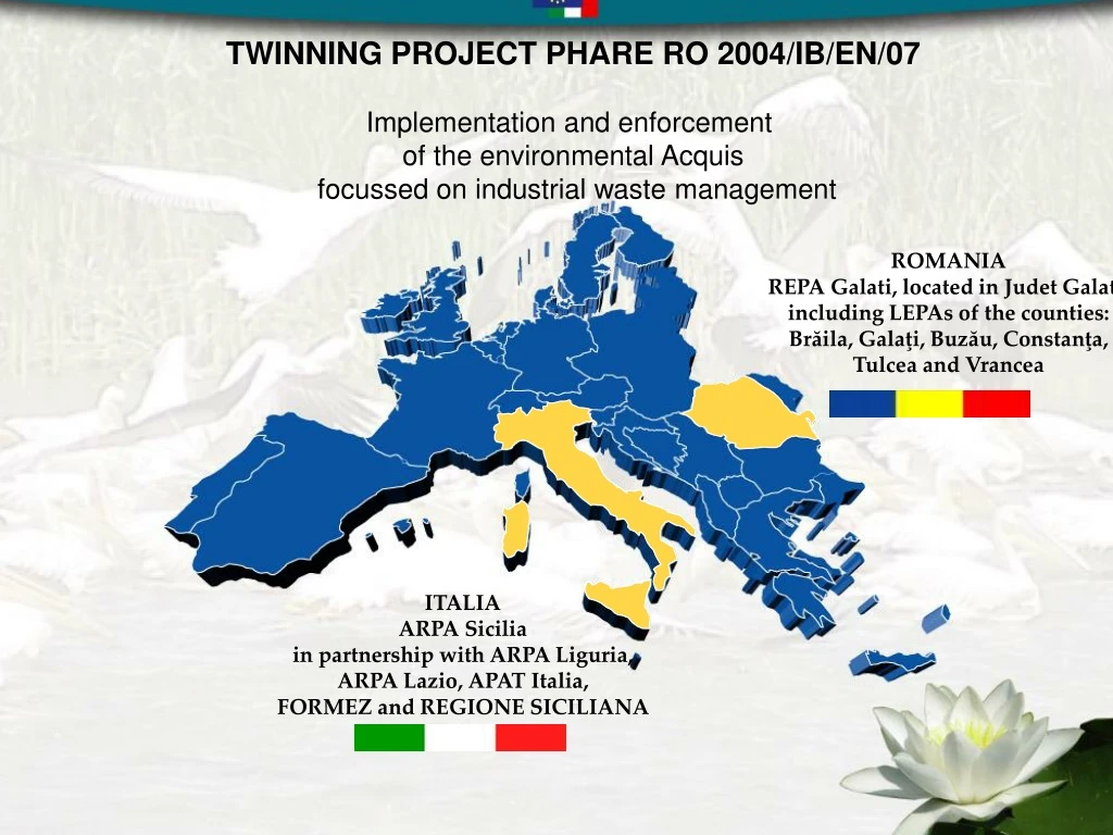 twinning project phare ro 2004