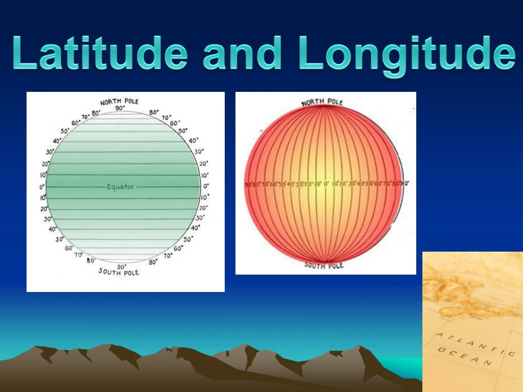 latitude and longitude