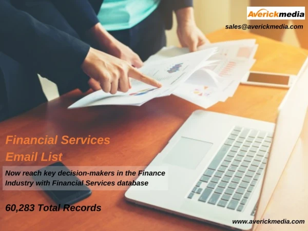 Financial Services Email List | Financial Services Database