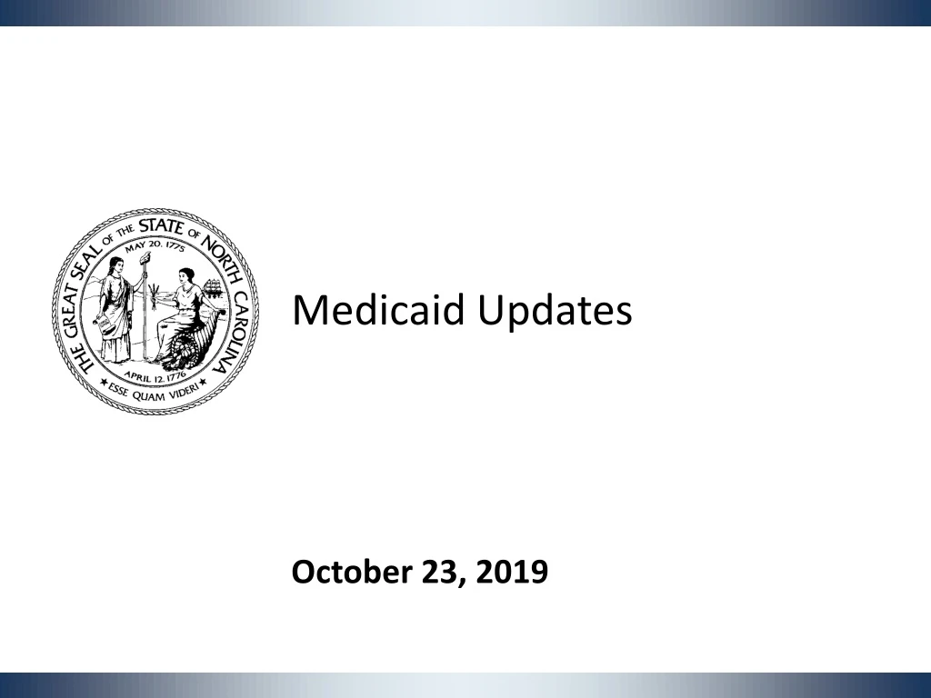 medicaid updates