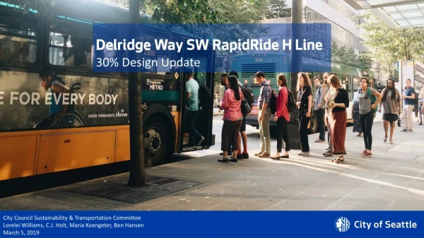 Delridge Way SW RapidRide H Line