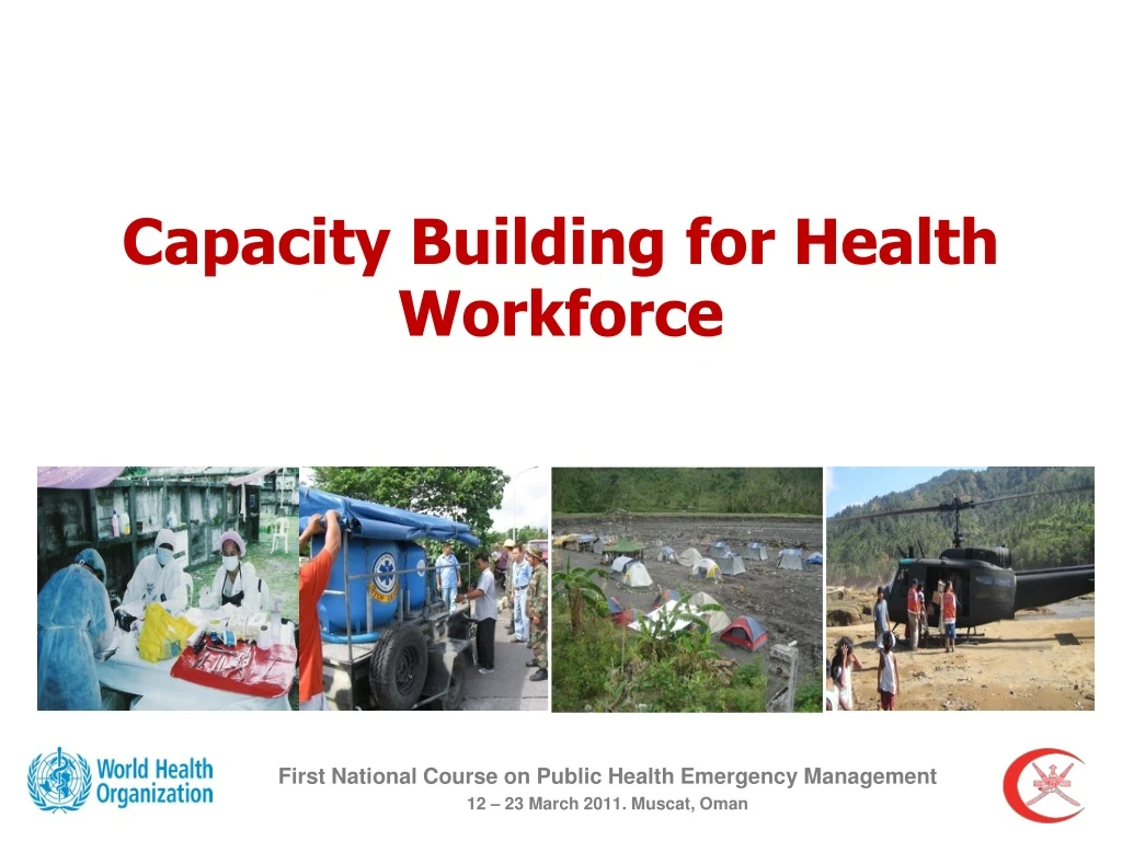 capacity building for health workforce