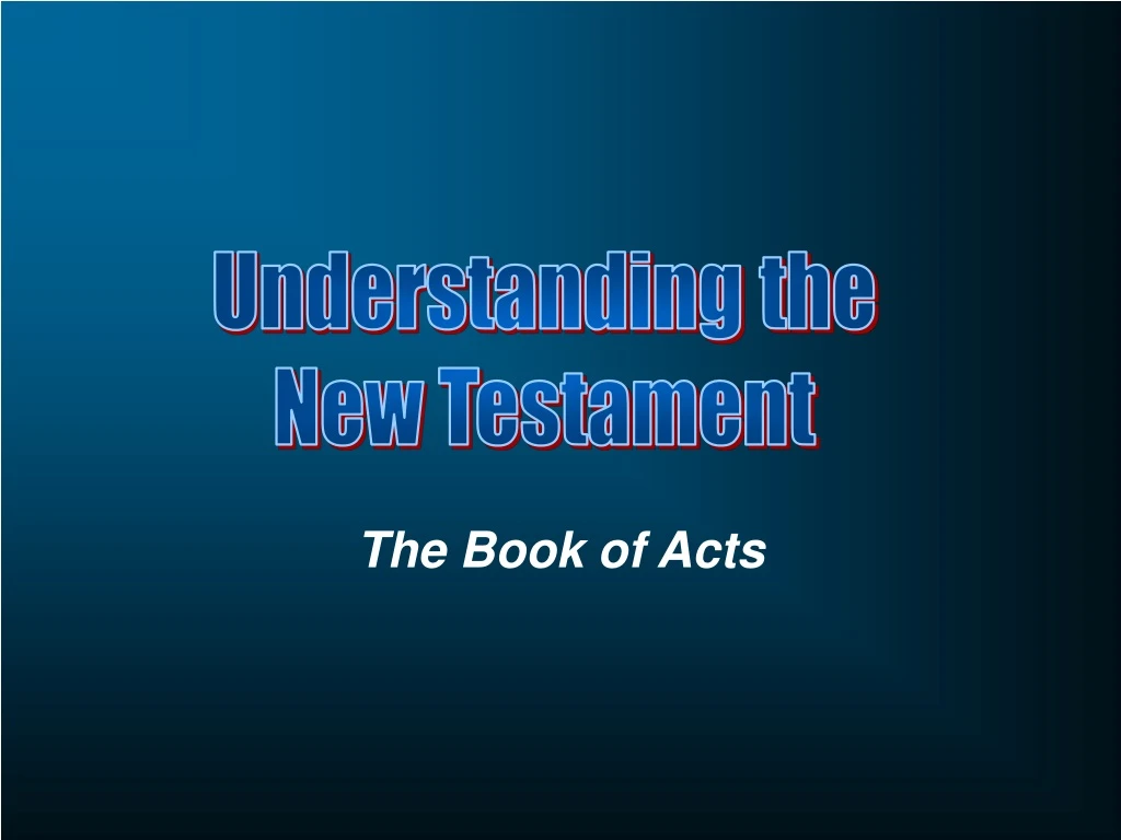 the book of acts