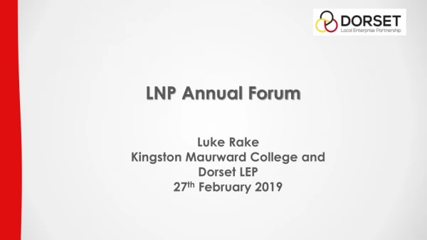 LNP Annual Forum