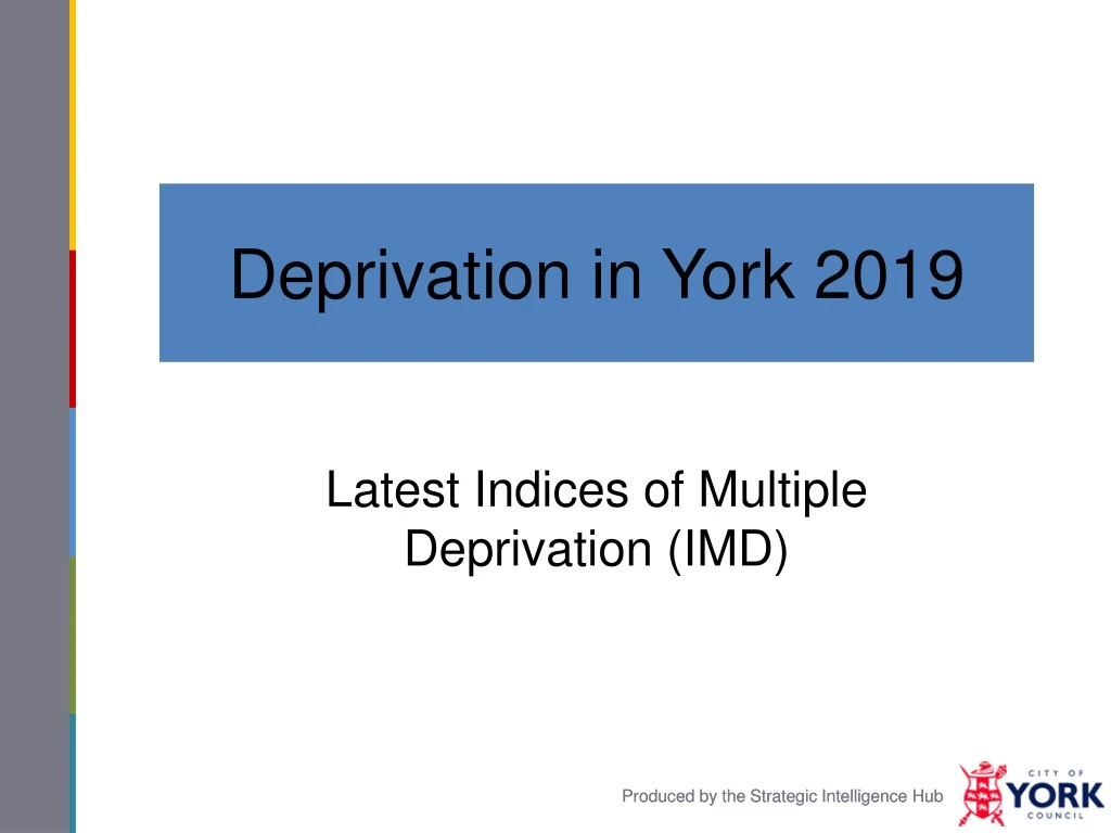 deprivation in york 2019