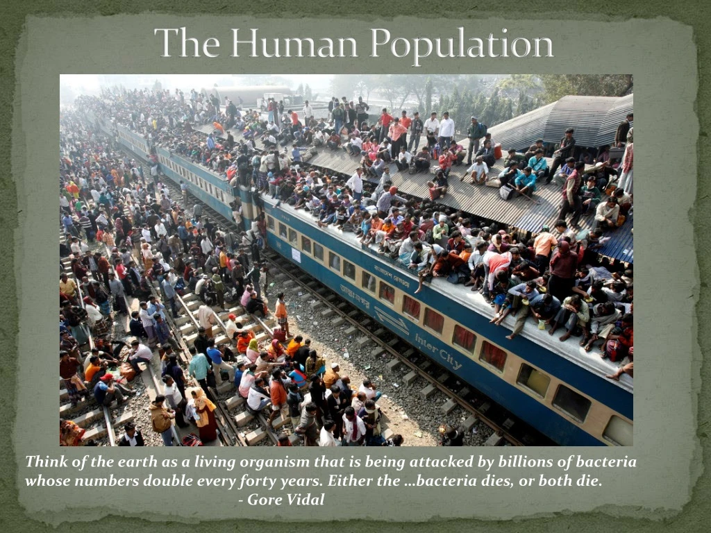 the human population