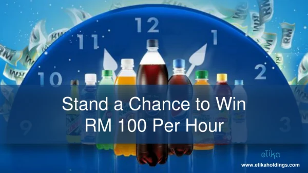 Win RM 100 Per Hour Everyday - Seratus Sejam Contest - Etika Malaysia