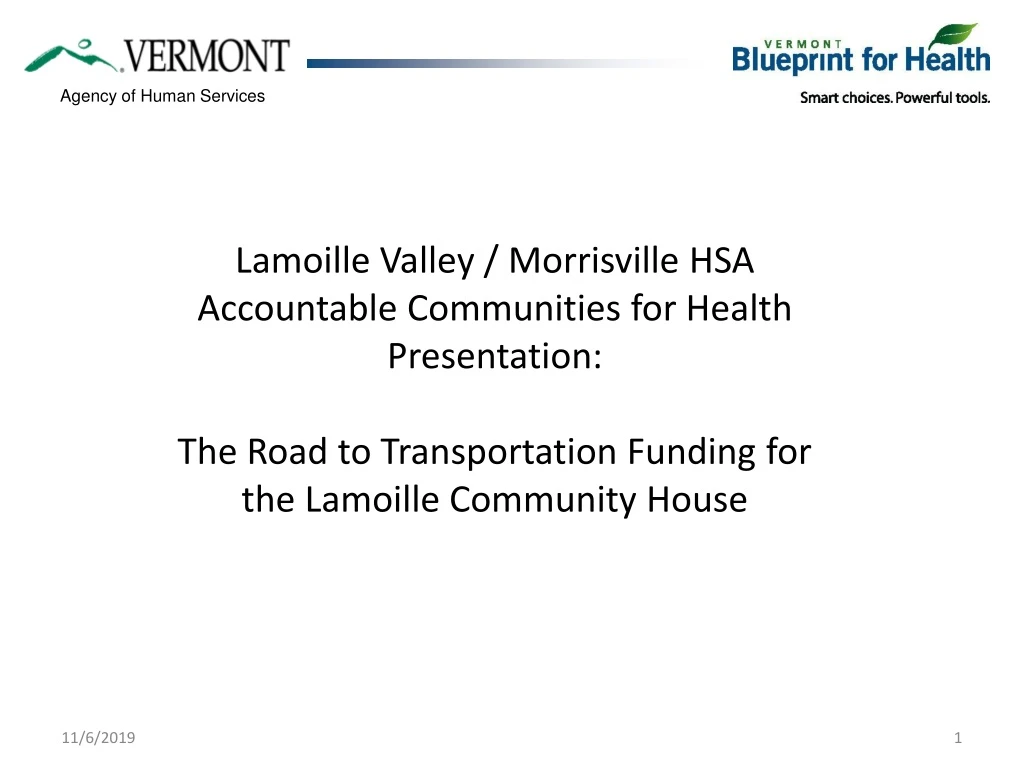 lamoille valley morrisville hsa accountable