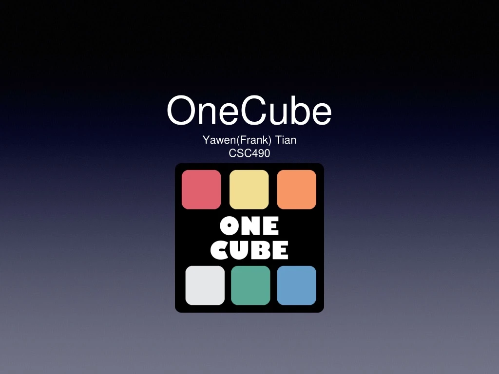 onecube