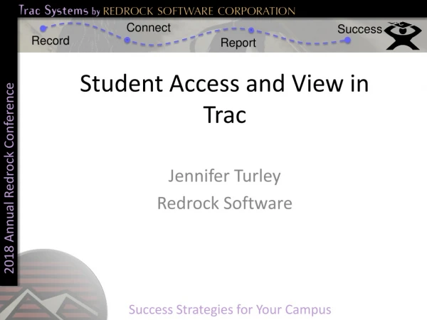 Student Access and View in Trac