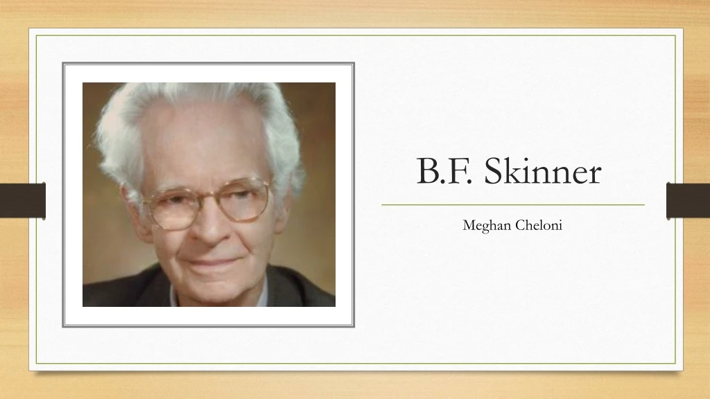 b f skinner