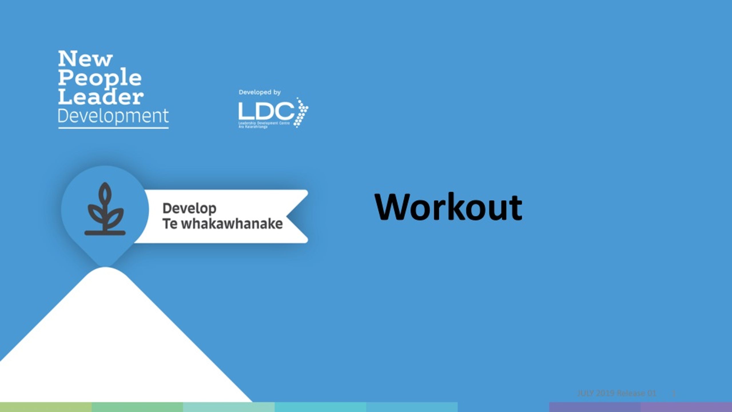 Workout - slide 1
