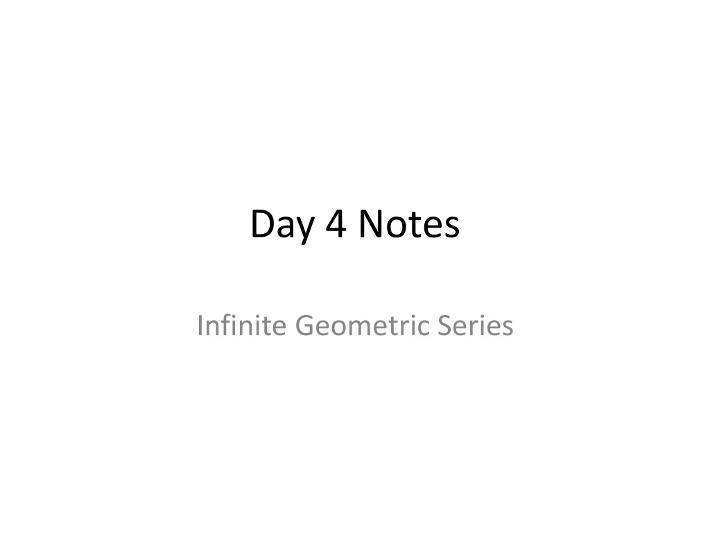 day 4 notes