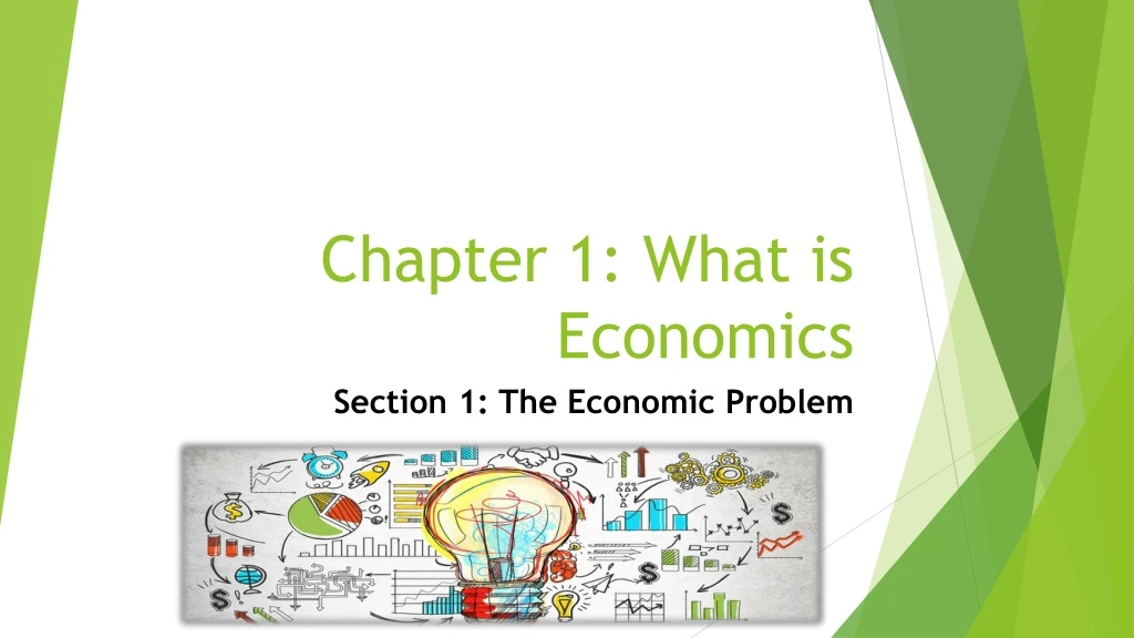 chapter 1 what is economics