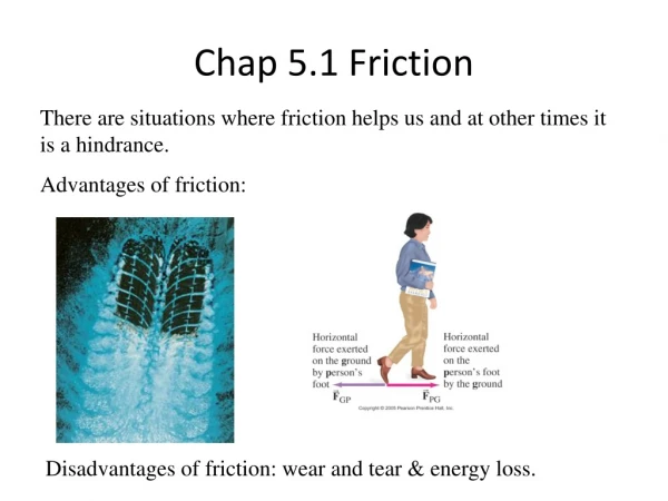 Chap 5.1 Friction