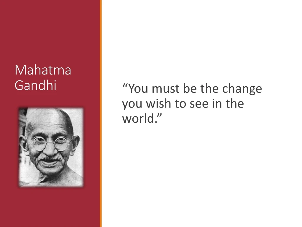 mahatma gandhi