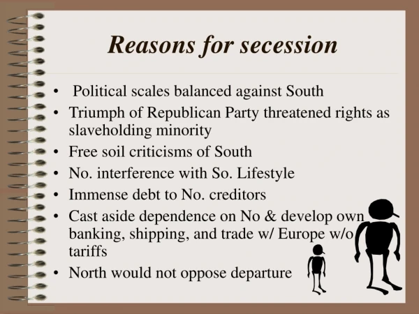 Reasons for secession
