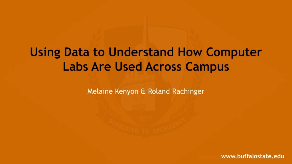 using data to understand how computer labs are used across campus