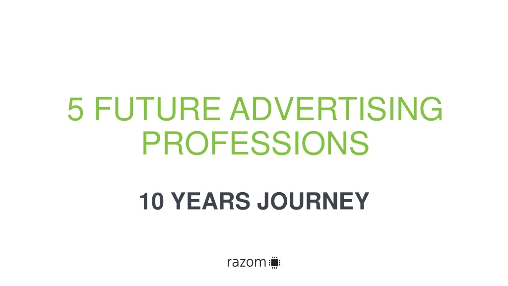 5 future advertising professions
