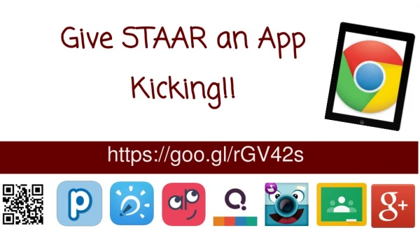 Give STAAR an App Kicking!!