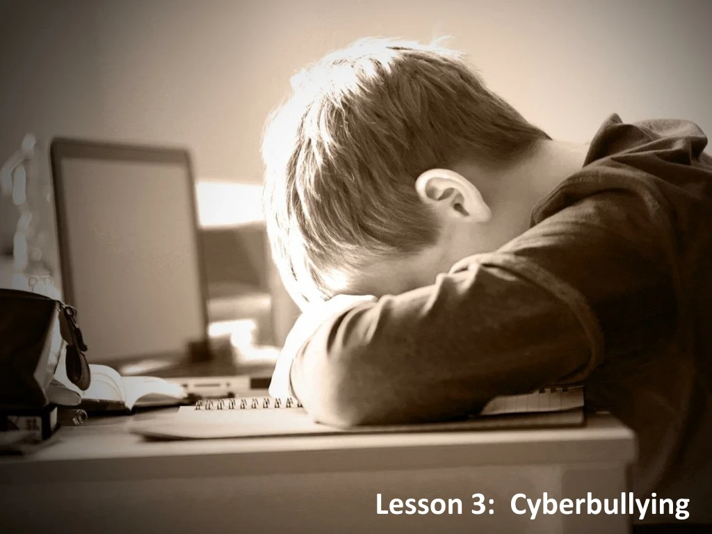 lesson 3 cyberbullying