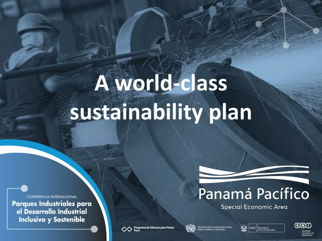 a world class sustainability plan