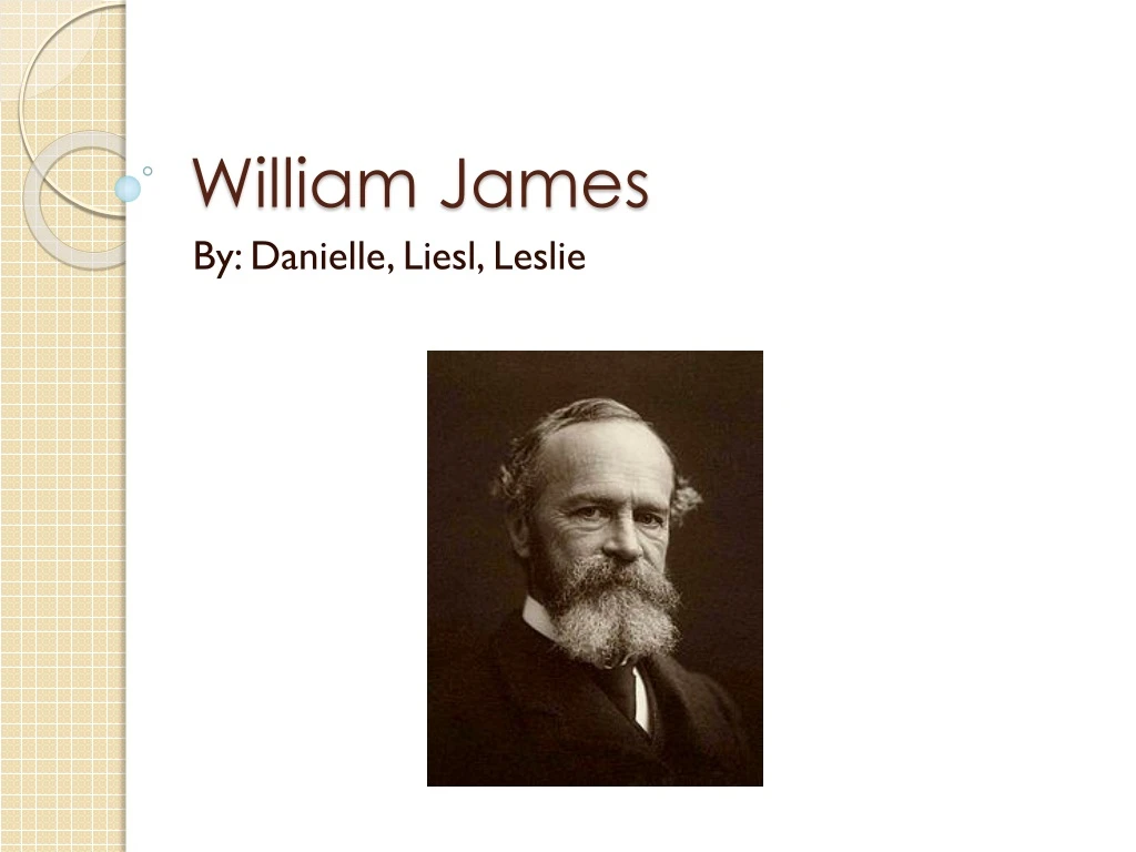 william james