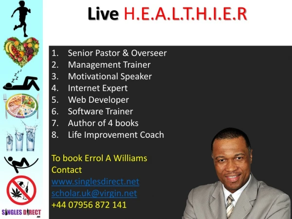 Senior Pastor &amp; Overseer Management Trainer Motivational Speaker Internet Expert Web Developer