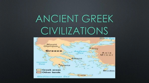 Ancient Greek civilizations