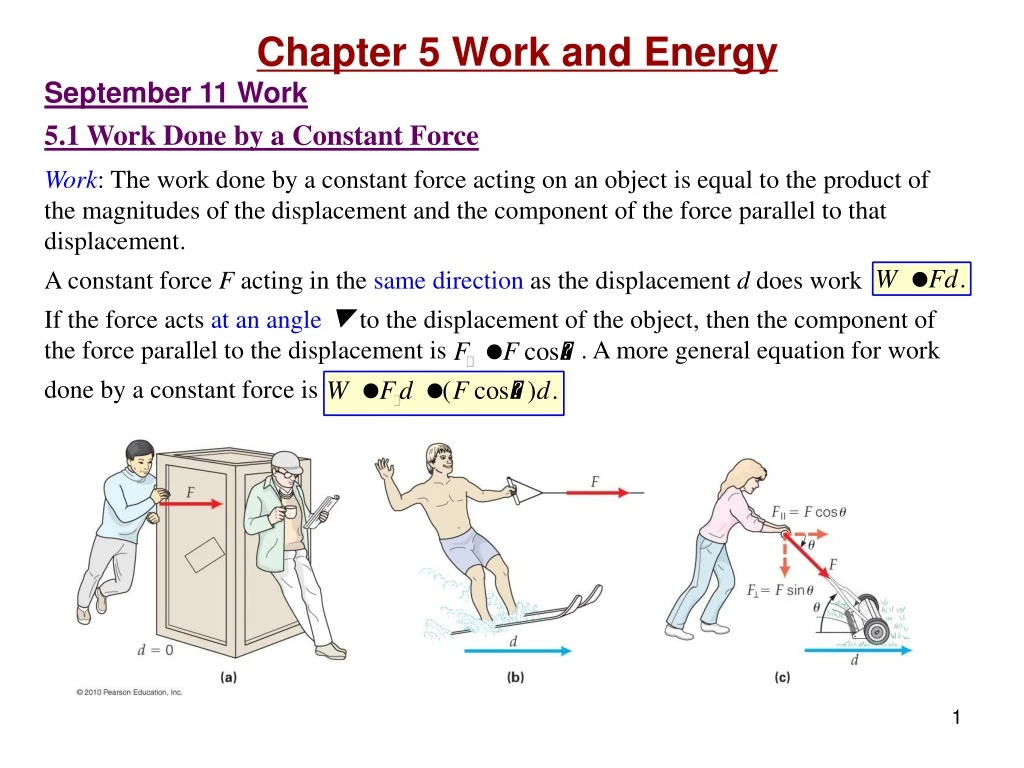 chapter 5 work and energy september 11 work