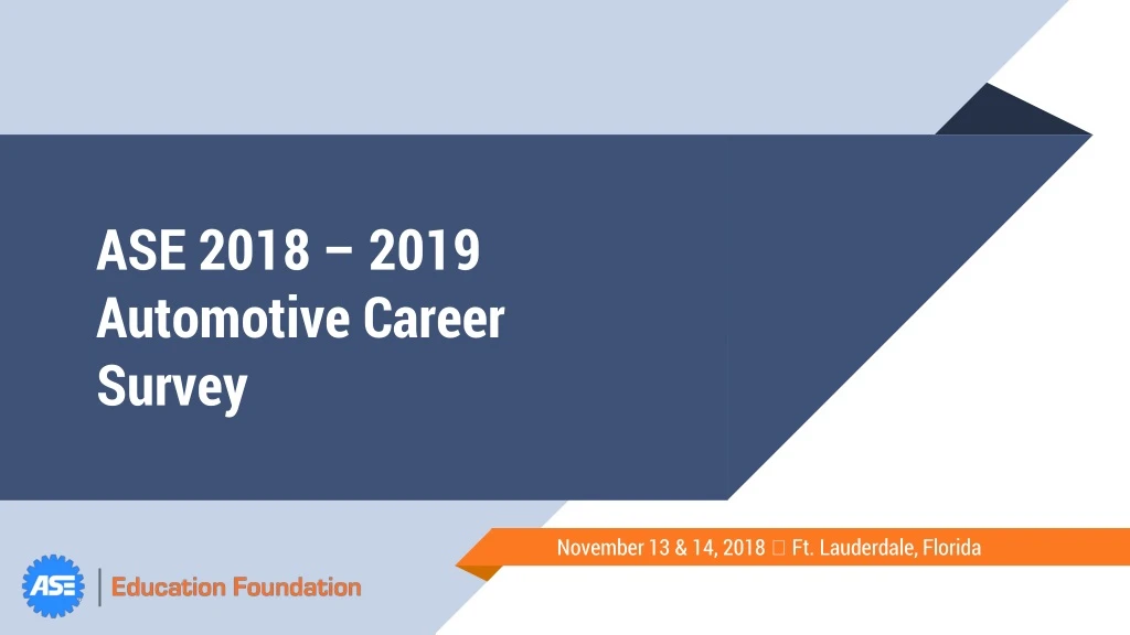 ase 2018 2019 automotive career survey