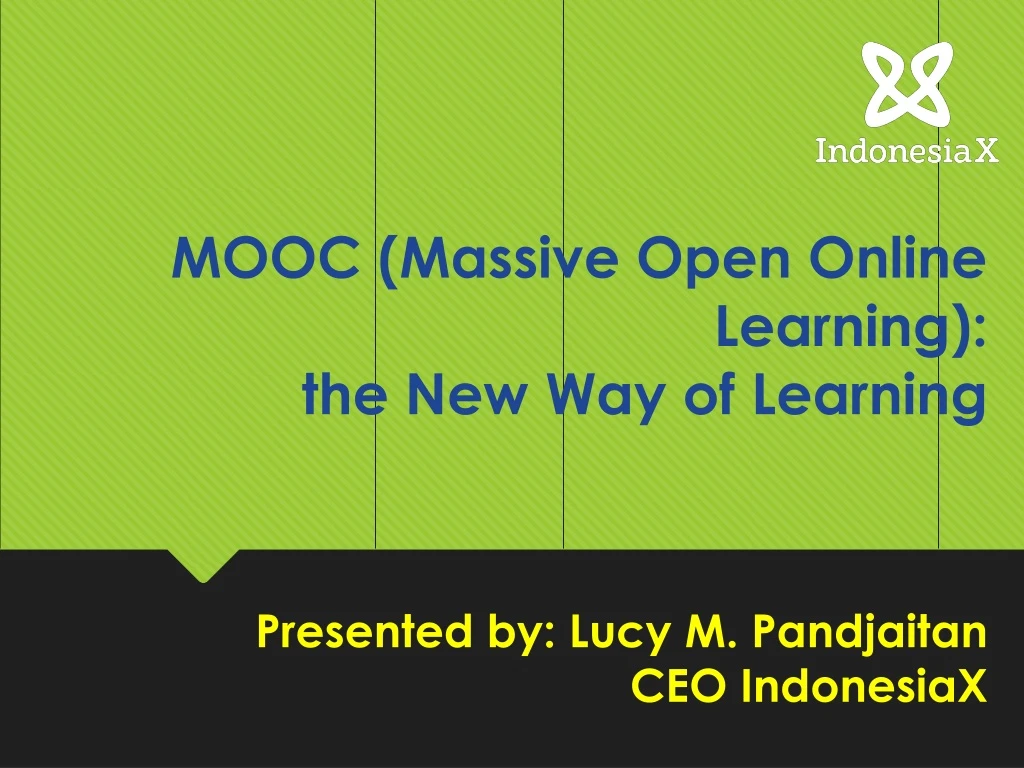 mooc massive open online learning
