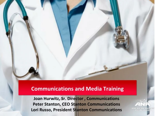 Communications and Media Training