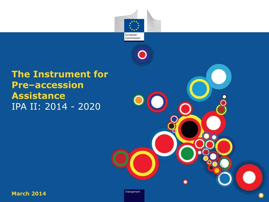 the instrument for pre accession assistance