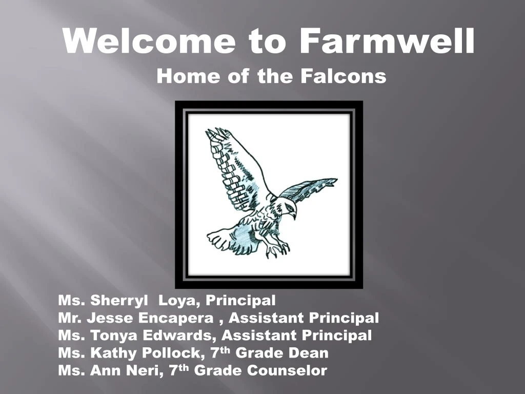 welcome to farmwell