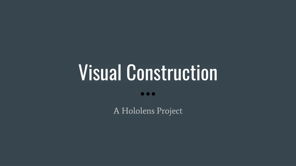 visual construction