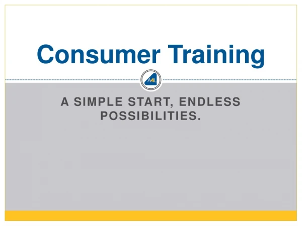 Consumer Training