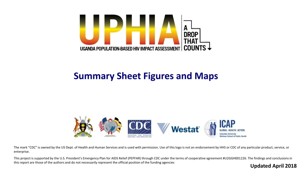 summary sheet figures and maps