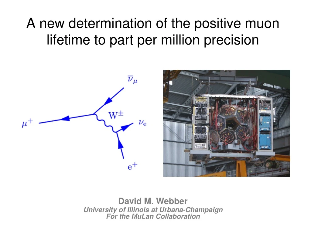 a new determination of the positive muon lifetime