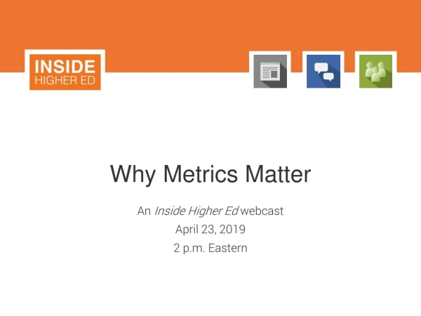 Why Metrics Matter