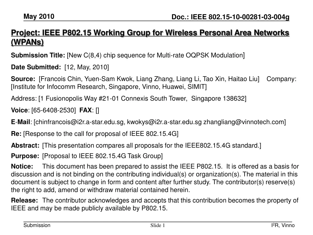 project ieee p802 15 working group for wireless