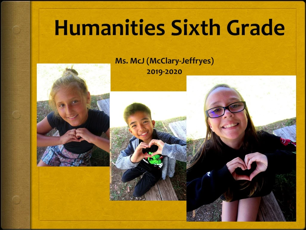 humanities sixth grade