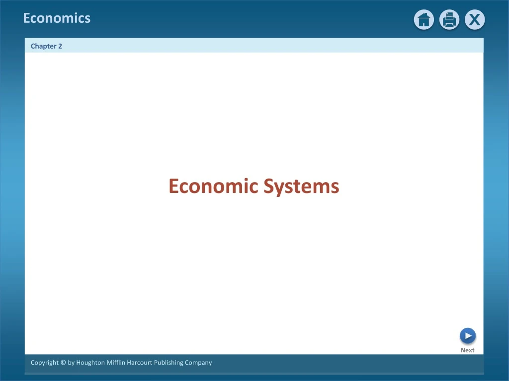 economic systems